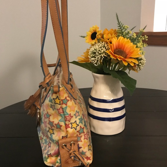 Colorful Dooney & Bourke shoulder bag - Picture 2 of 3